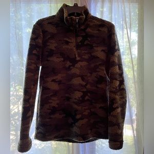 Camouflage Fleece Pullover